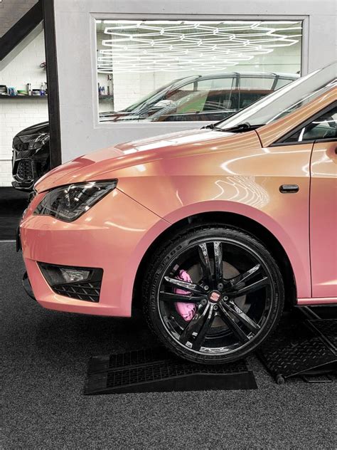 Seat Cupra Coral Peach Personal Wrapping Project