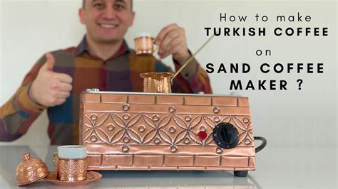 How to make Turkish coffee on Copper Sand Coffee Machine? - Favio Coffee