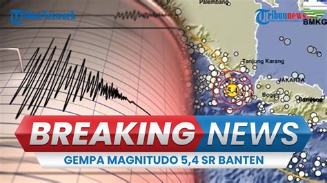 Gempa Magnitudo 5 4 Guncang Daerah Sumur Banten Dirasakan Hingga