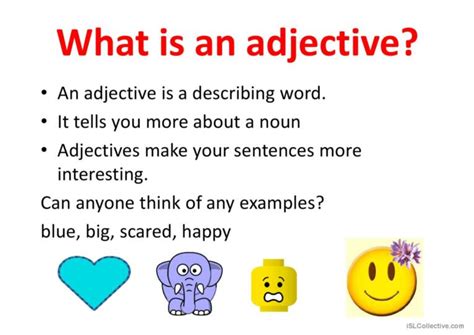 Noun Verb Adjective Adverb Gramma English Esl Powerpoints