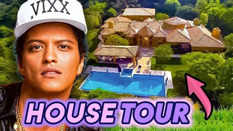 Tour De Million Bruno Mars Los Angeles Mansion Bruno Mars House