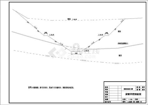 江西 小二型病险水库除险加固工程施工图大坝 溢洪道 涵管水利枢纽土木在线