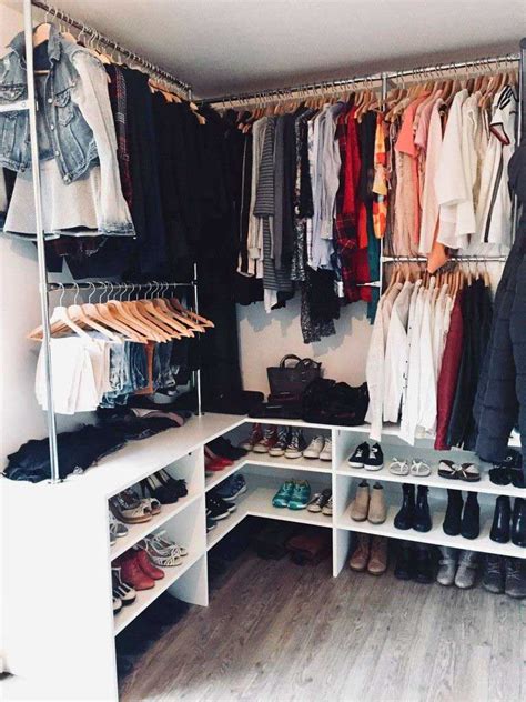 11 Sample Open Closets Small Spaces With Diy Home Decorating Ideas