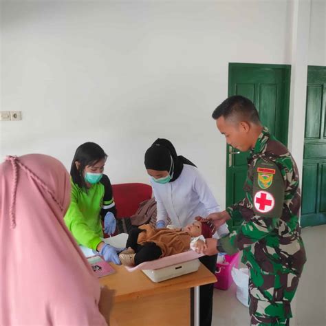 Peduli Tumbuh Kembang Anak Satgas Pamtas Yonif Raider 142 KJ Gelar