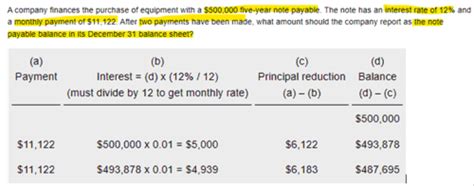 Effective Interest Method Rcpa