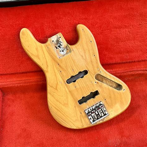 Fender Jazz Bass Body C Natural Original Vintage Usa J Reverb