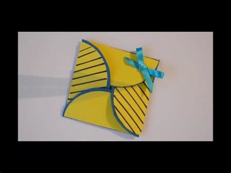 How To Make Simple Origami Greeting Card Making Birthday Handmade