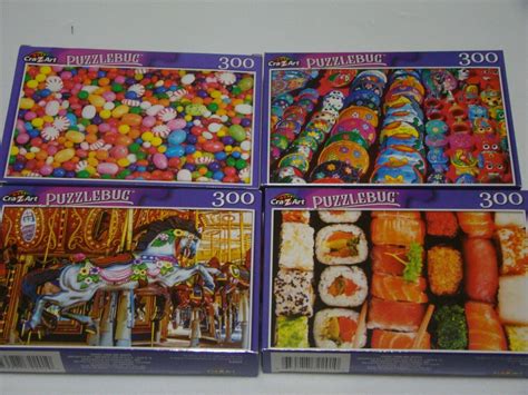 Set Of Piece Cra Z Art Puzzlebug Puzzles Ebay