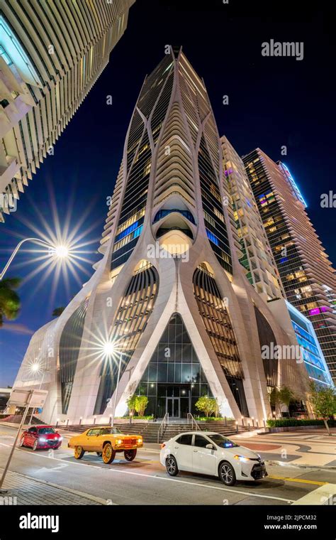 One Thousand Museum High Rise Building By Architect Zaha Hadid Skyline