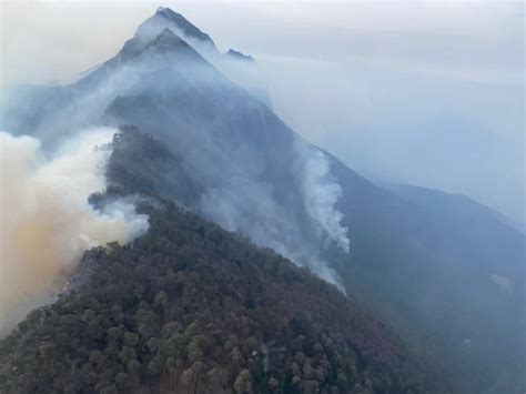 Incendio en sierra de Santiago Nuevo León consume mil 200 hectáreas