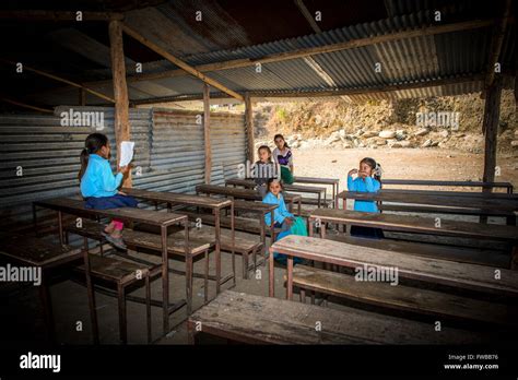 Nepal, Nuwakot district, one year after the earthquake Stock Photo - Alamy