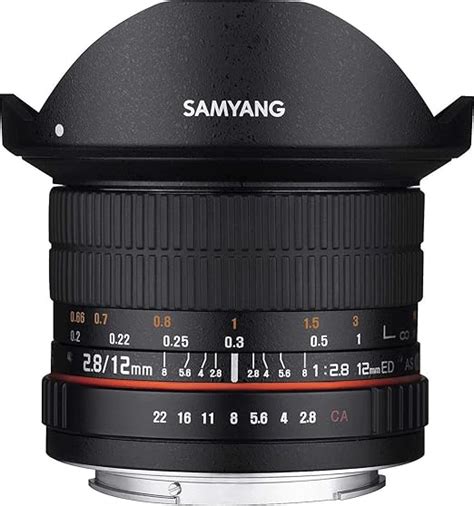 Samyang Objektiv Fisheye Dslr Nikon F Ae Manueller Fokus