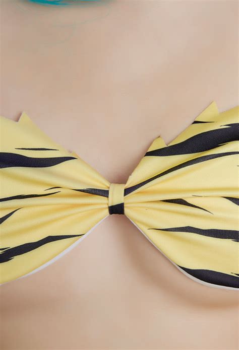 Mujer Traje Urusei Yatsura Lum Cosplay Costume Bikini Ba Ador Cosplay