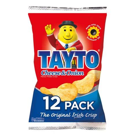 Cheese Onion Multipack Crisps X G Tayto Aldi Ie