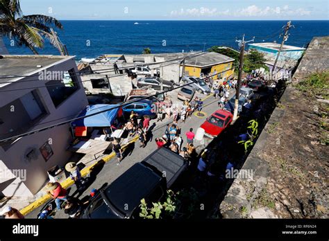 La Perla neighborhood, San Juan, Puerto Rico Stock Photo - Alamy