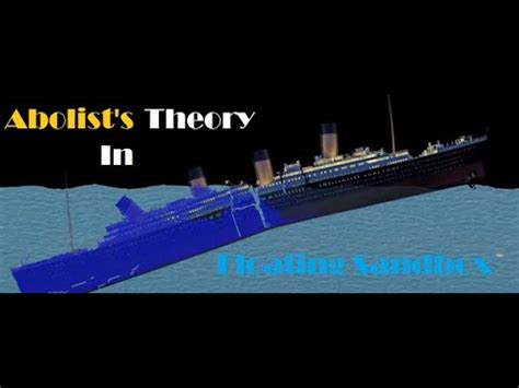 Titanic Sinking Theories Floating Sandbox The Third Funnel Breakup