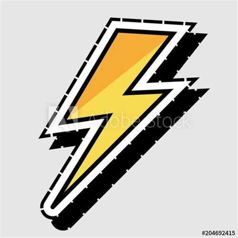 Yellow Lightning Bolt Logo - LogoDix