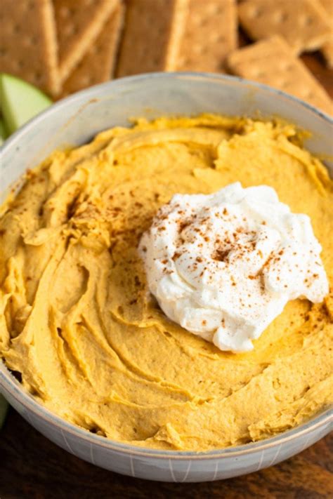 Pumpkin Fluff Dip Recipe Easy No Bake Dessert Insanely Good