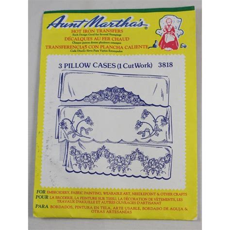 Aunt Martha S Hot Iron Transfers 3733 Kittens 3286 Vegetables 3818 Pillowcase Etsy