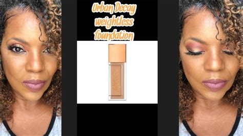 Urban Decay Stay Naked Weightless Foundation St Impression Mini Review