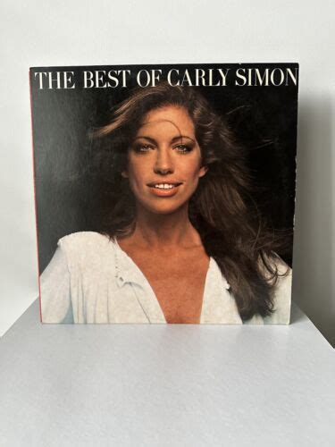 Carly Simon The Best Of Carly Simon St Pressing W Etchings Lp Vinyl Ebay