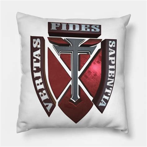 Dowling Catholic High School logo - Dowling - Pillow | TeePublic