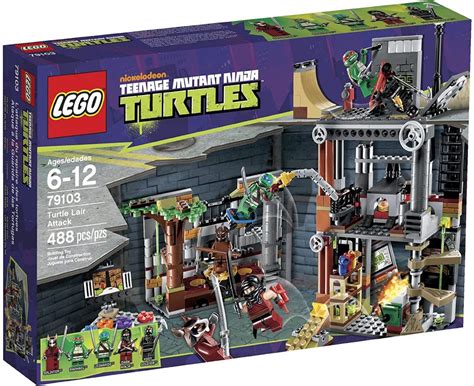 Juguetes de LEGO de las Tortugas Ninja Figuras de colección