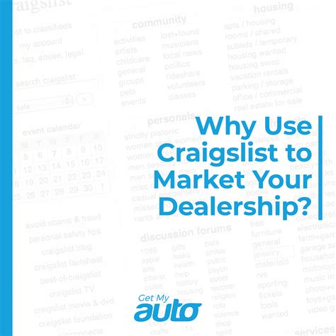 Why Use Craigslist to Market Your Dealership? | Get My Auto