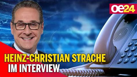 Fellner Live Heinz Christian Strache Im Interview Youtube