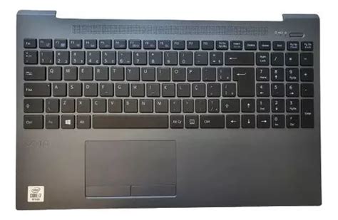 Carcaça Teclado Notebook Cp Vaio Vjfe51f11x Iluminado Frete grátis