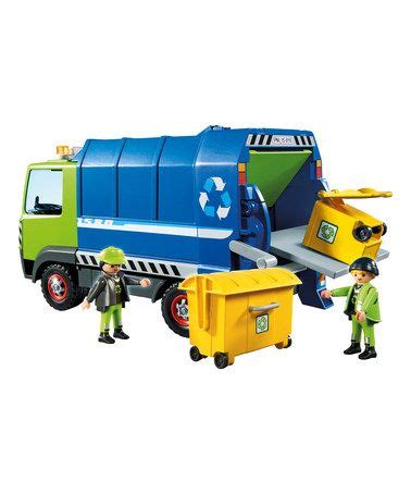 PLAYMOBIL Recycling Truck Play Set Playset Recycling Playmobil