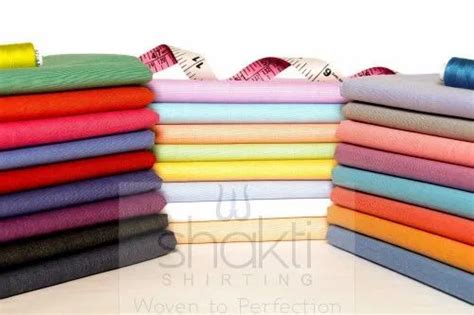 Poly Cotton Formal Filafil Shirting Fabrics Machine Wash At Rs