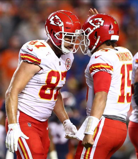 Travis Kelce And Mahomes