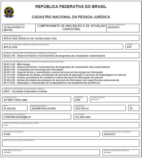 Como Realizar A Consulta Cnpj Na Receita Federal Nfe Io Docs