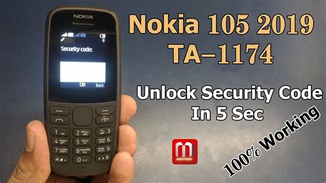 Nokia Ta Ta Ta Ta Ta Security Unlock