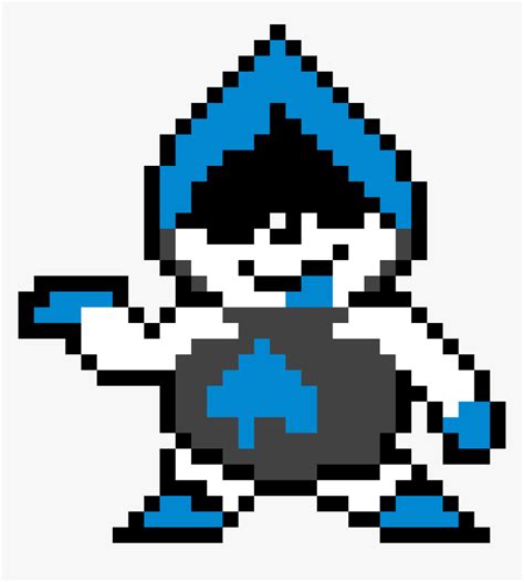 Lancer Deltarune Pixel Art Hd Png Download Transparent Png Image