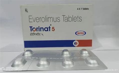 Torinat Everolimus Tablets At Best Price In New Delhi By Radhakishan