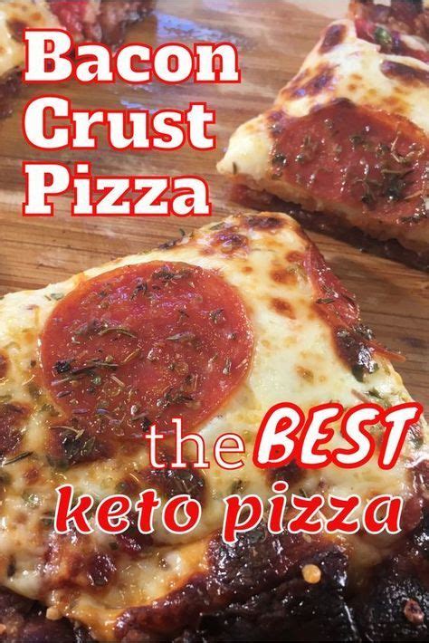 Bacon Crust Pizza The Best Keto Pizza Recipe Ever Recipe Low Carb