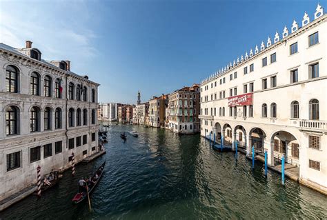 Italien Venetien Venedig San Marco Der Fondaco Dei Tedeschi