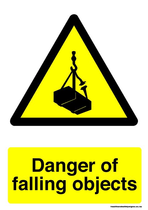 Danger Of Falling Objects Warning Sign Health And Safety Signs