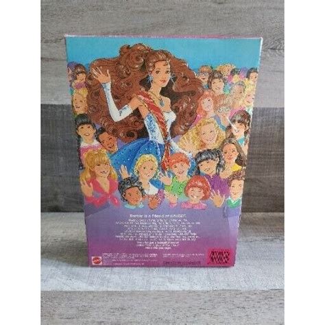 Unicef Barbie Brunette 1989 Mattel 4782 Special Edition NIB Etsy