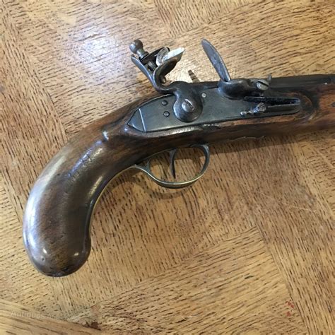 Antiques Atlas Antique Flintlock Pistol