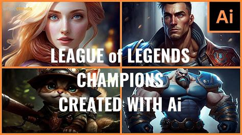 League Of Legends Champions Created With AI 4K 157 HD Ai Lol Images