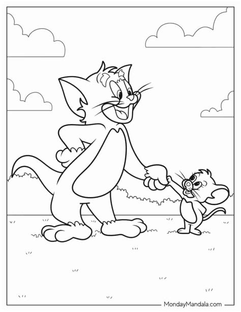 Coloring Pages Tom And Jerry