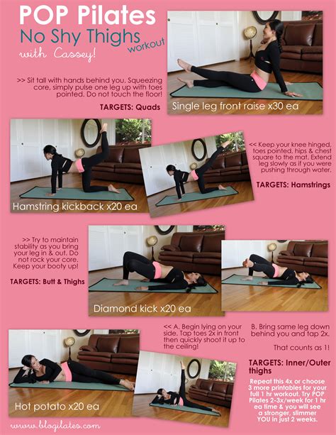 Leg Workouts Pilates Leg Workouts