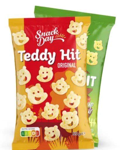 Teddy Hit Snack Day 55 G Lidl Akcija Njuškalo Popusti