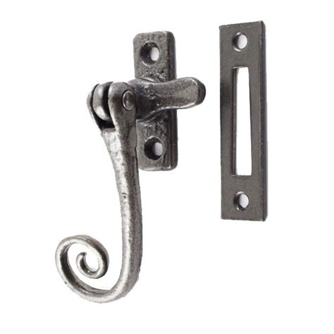 Kirkpatrick 1181 MP Rat Tail Window Fastener Argent Silver Grey