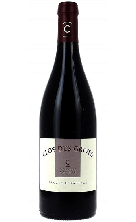 Combier Clos Des Grives Crozes Rge Bio Cl Crd Vin Rouge