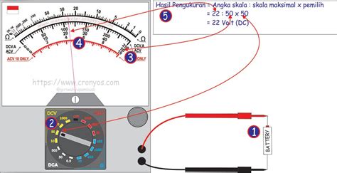 Cara Mengukur Tegangan AC Dan DCA DC Ampere Dengan Multitester