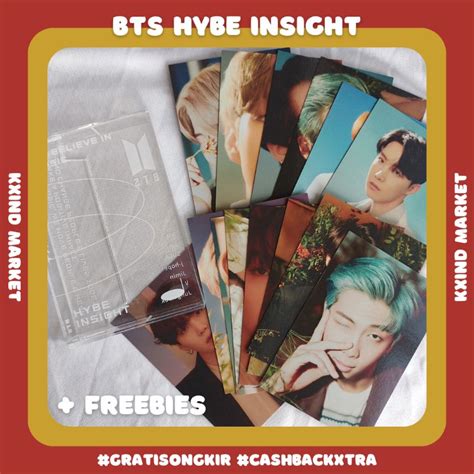 Jual Bts Hybe Insight Photocard Set Pc Hybe Bts Album Bts Pc